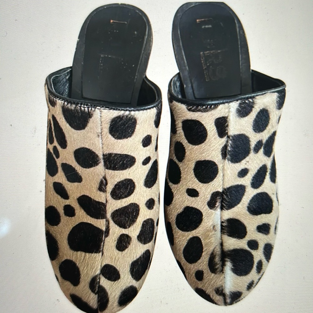 Michael Kors Fur mule Heel Size 8